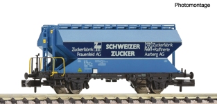 Fleischmann 6660123 - N - Getreidesilowagen Schweizer Zucker, SBB, Ep. IV
